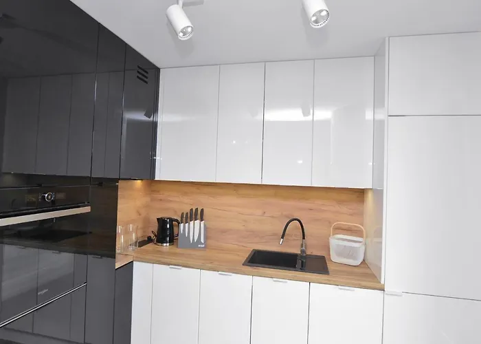 Krolowej Bony- Z Garazem Centrum Gliwic Διαμέρισμα *